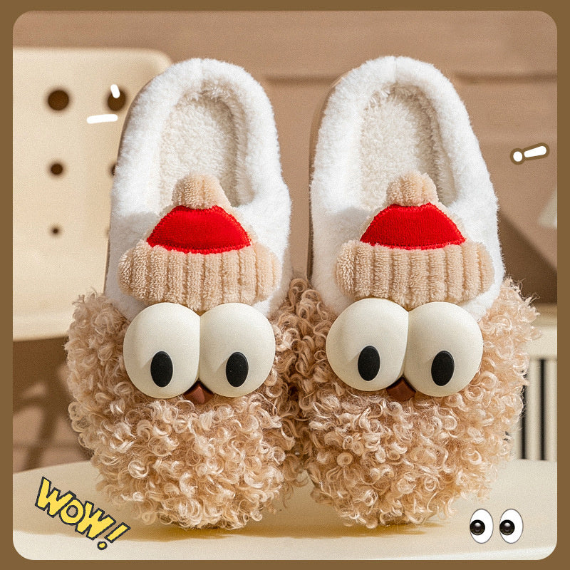 Bearded Santa Cozy Slippers