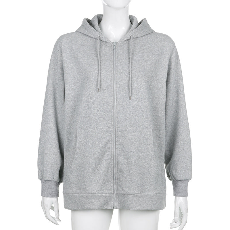 Cashmere Canvas Zip-Up - VERSO 