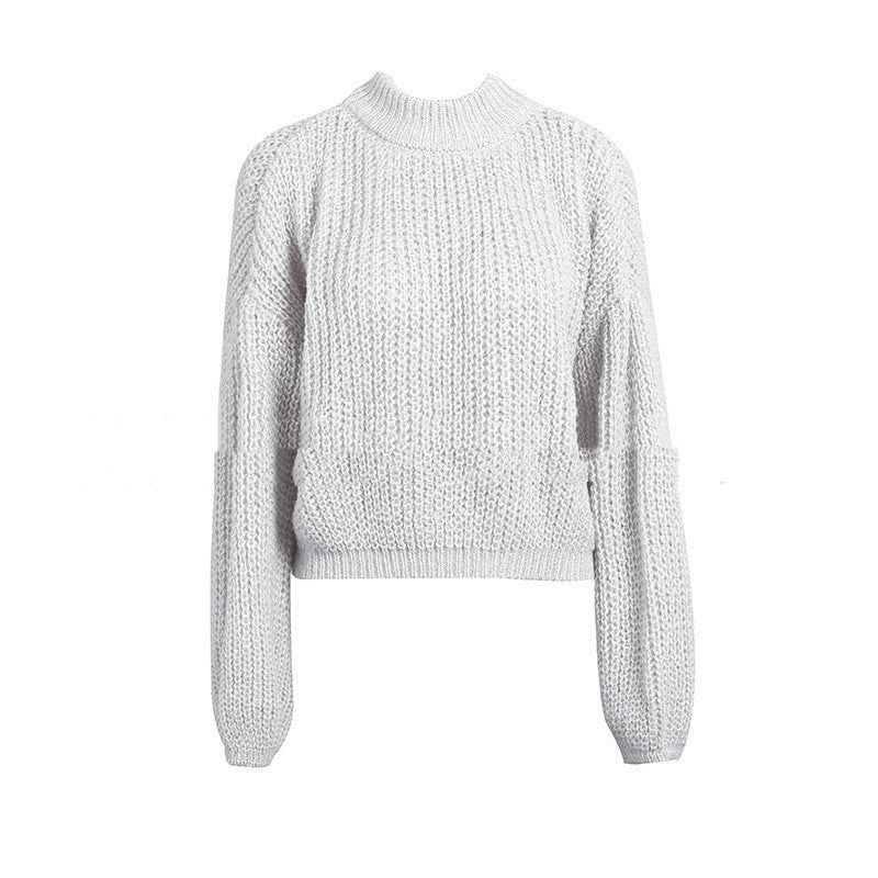 Cozy Mohair Blend Sweater - VERSO 