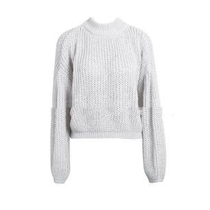 Cozy Mohair Blend Sweater - VERSO 