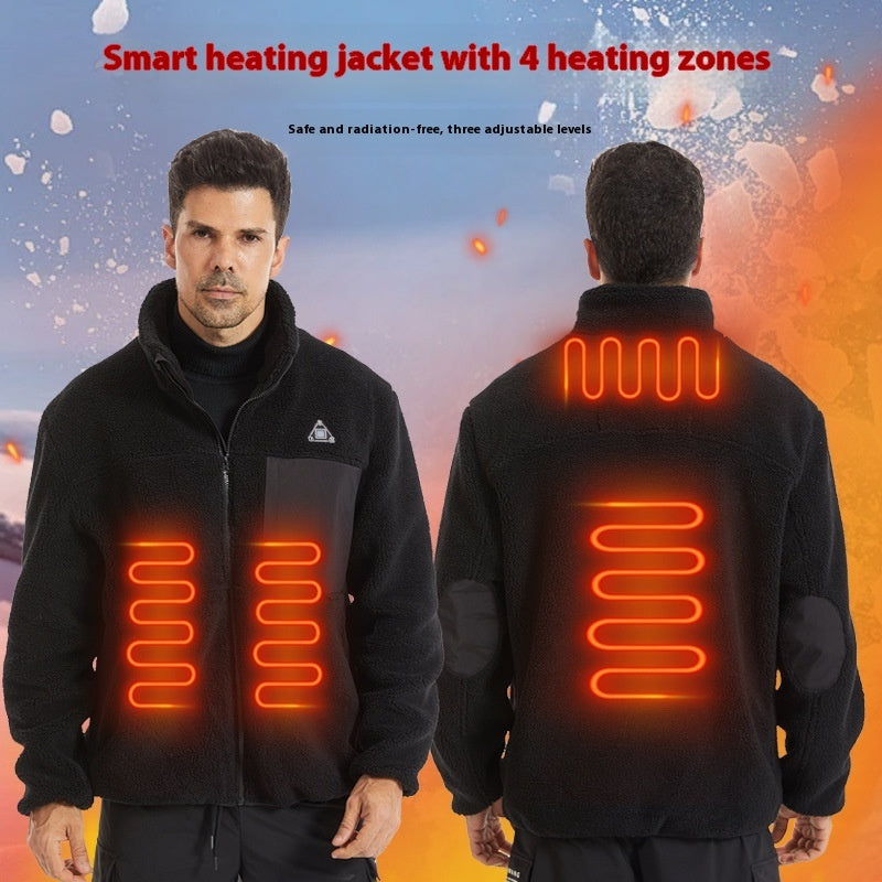 Ultra Warm Heated Fleece Hoodie