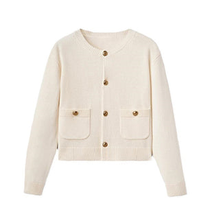 Luxe Knit Button Cardigan - VERSO 