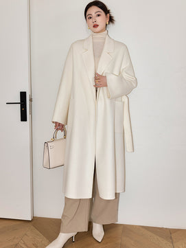 Parisian Winter Cashmere Coat - VERSO 