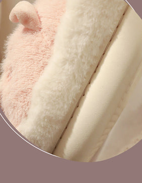 Plush Pig Cozy Slippers