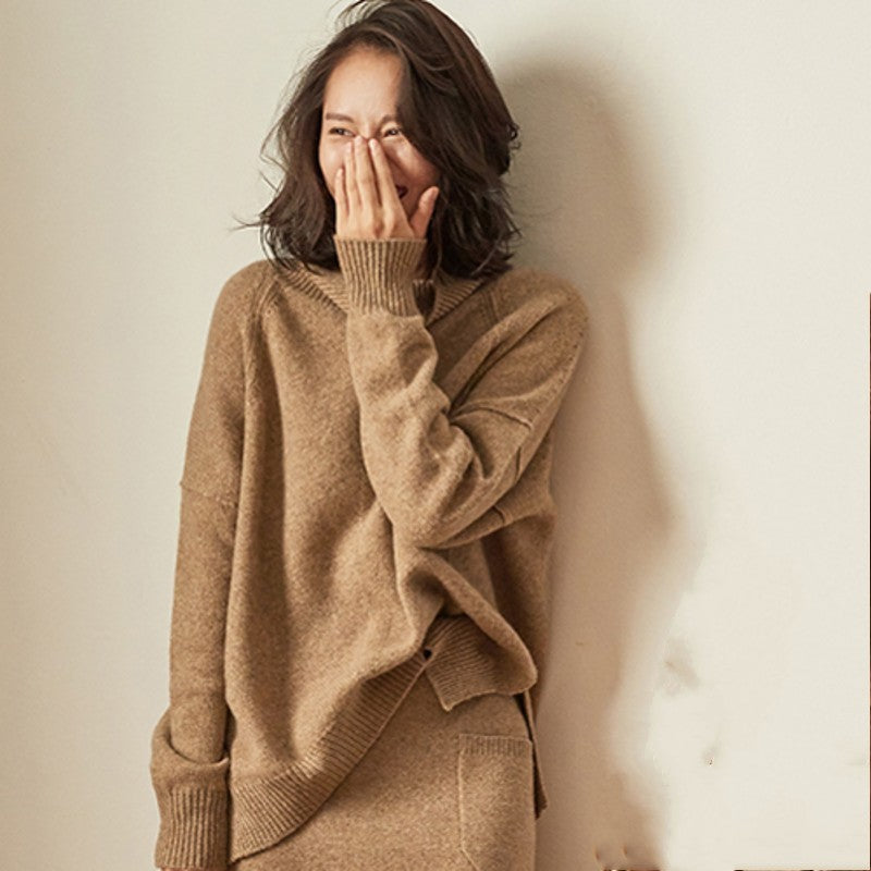 Viscose Luxe Oversized Sweater - VERSO 