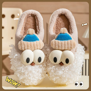 Bearded Santa Cozy Slippers