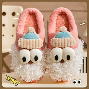 Bearded Santa Cozy Slippers