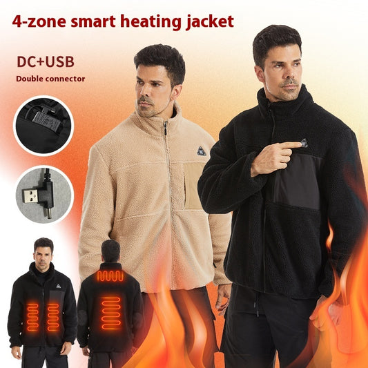 Ultra Warm Heated Fleece Hoodie