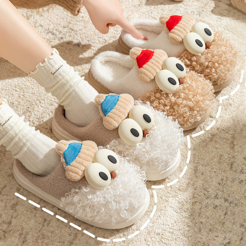 Bearded Santa Cozy Slippers