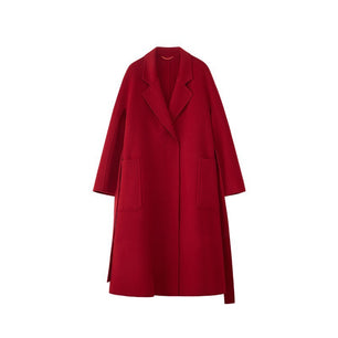 Parisian Winter Cashmere Coat - VERSO 