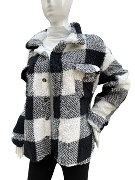 Savanna Serenade Plaid Coat - VERSO 