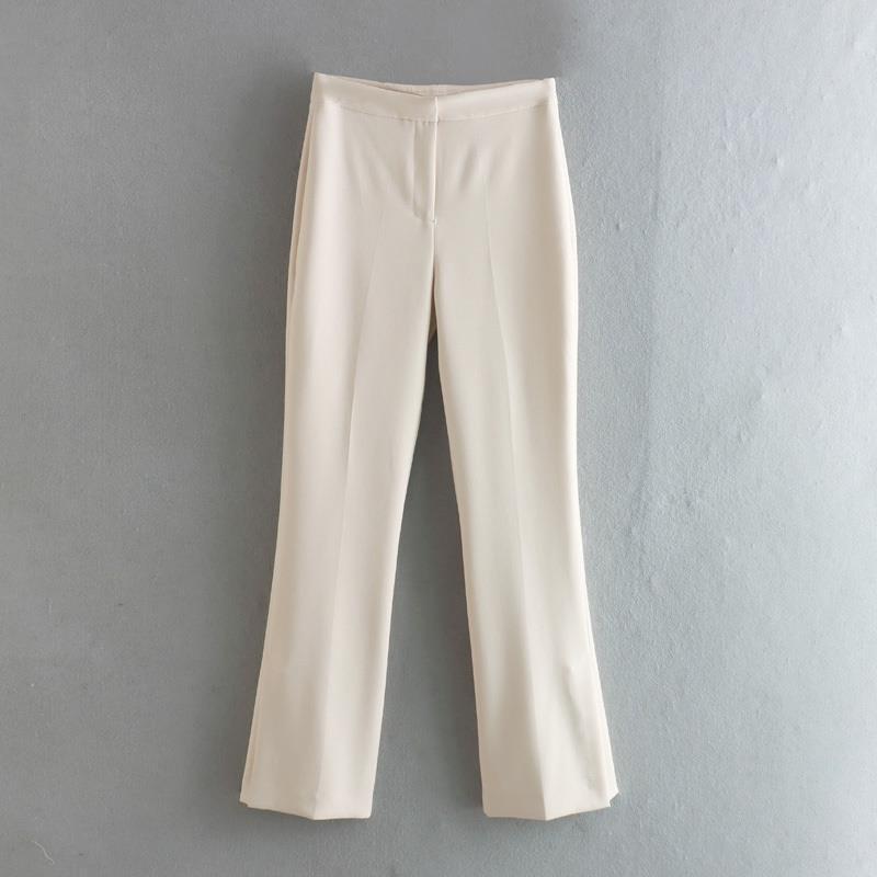 Women's tube top high waist trousers suit pants - VERSO 