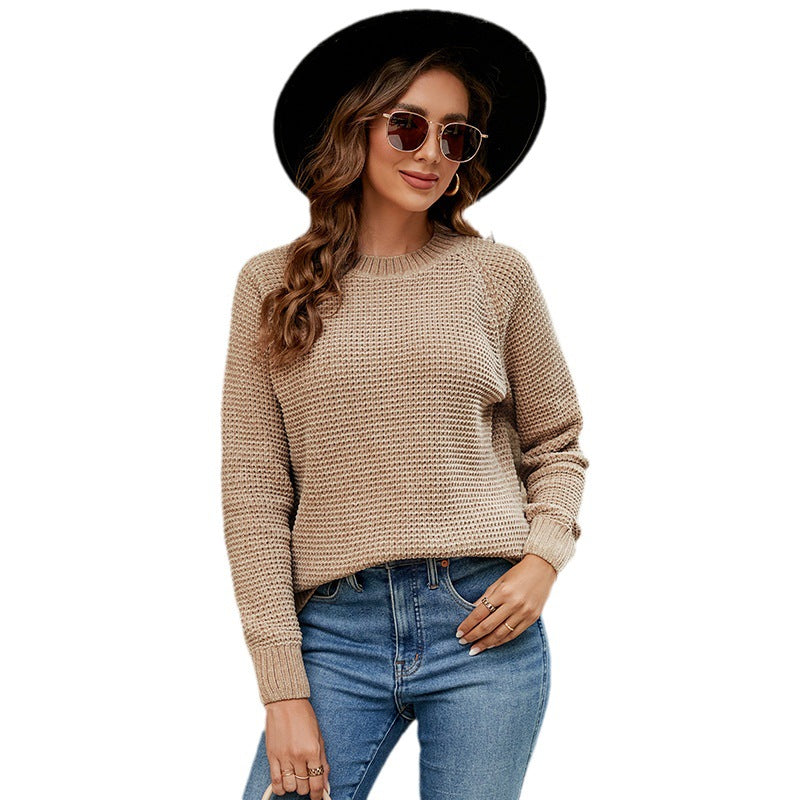 Textured Knit Chenille Pullover - VERSO 