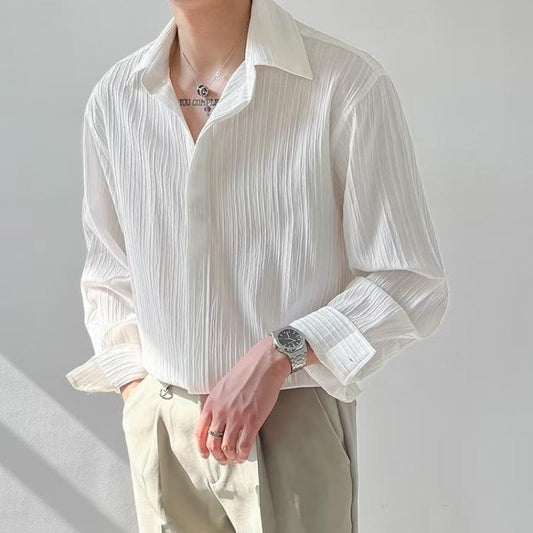 Solstice Luxe Long Sleeve Shirt - VERSO 