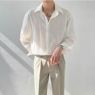 Solstice Luxe Long Sleeve Shirt - VERSO 