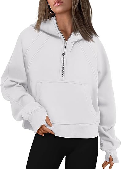 Cozy Cabin Half-Zip Hoodie - VERSO 