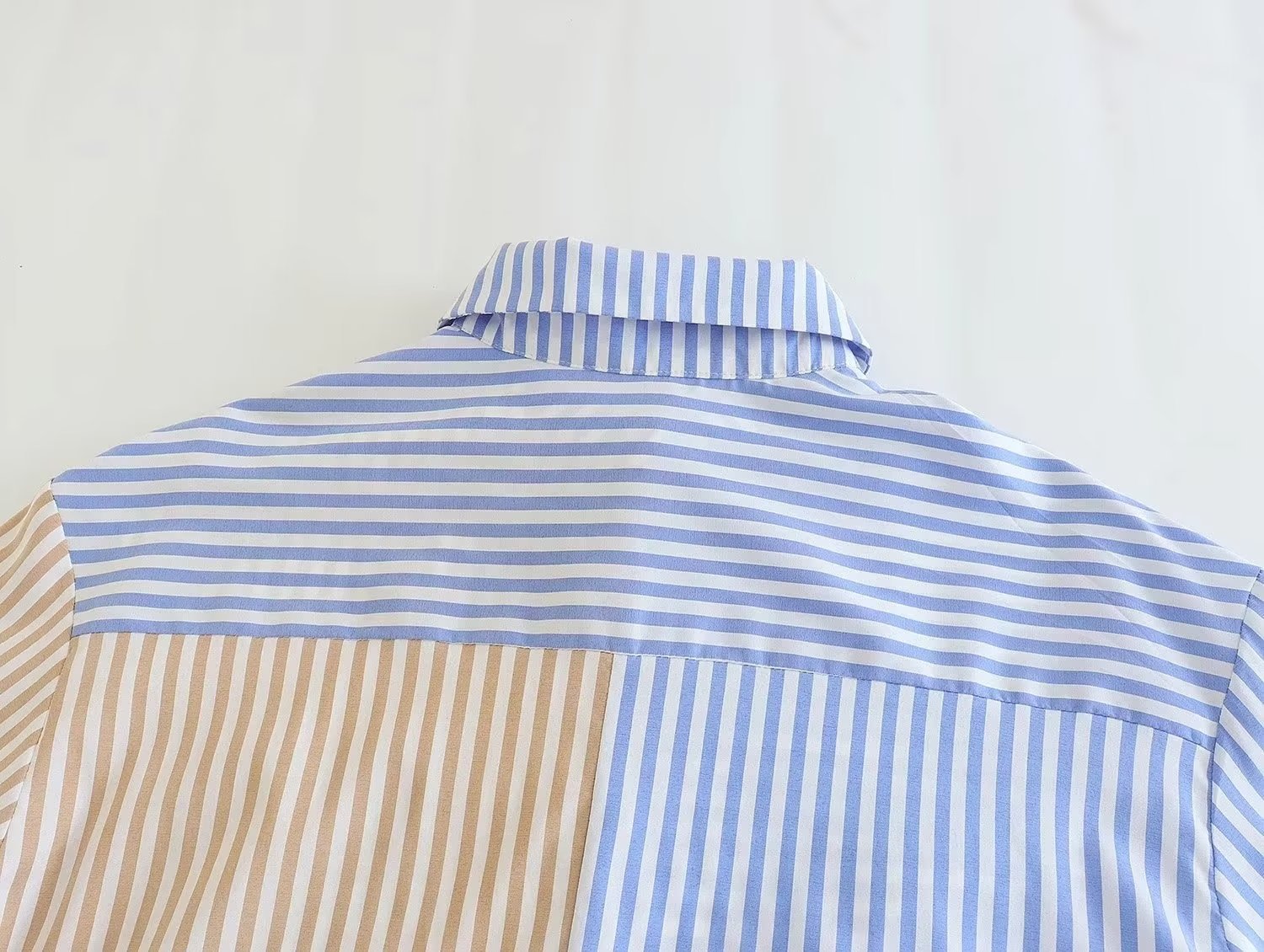 The Striped Lapel Shirt - VERSO 