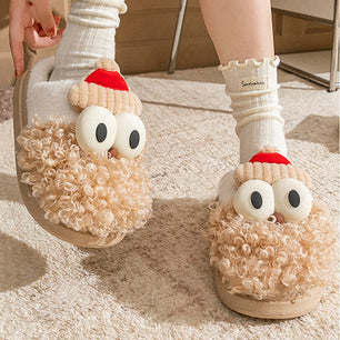 Bearded Santa Cozy Slippers