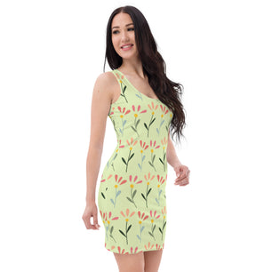 Flower Bodycon dress - VERSO 