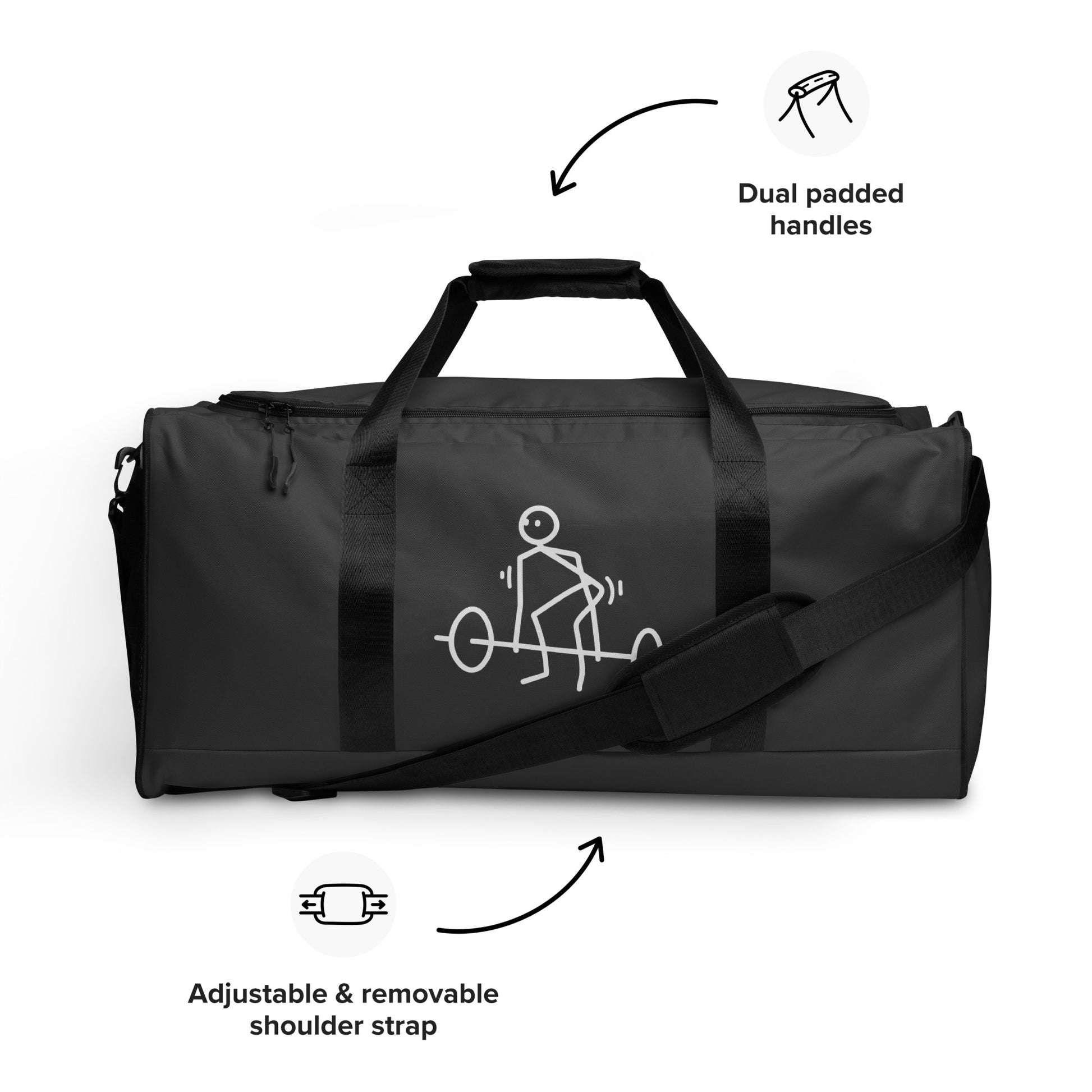 Black Duffle bag - VERSO 