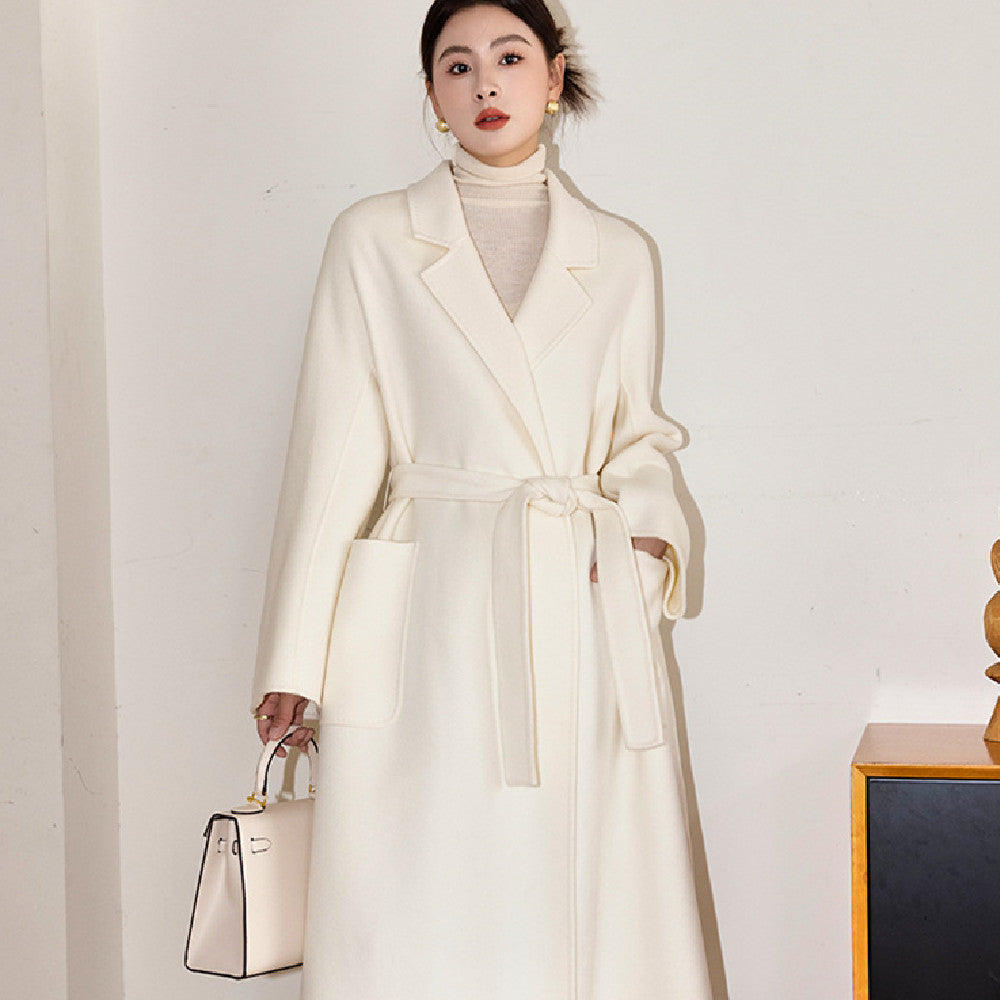 Parisian Winter Cashmere Coat - VERSO 