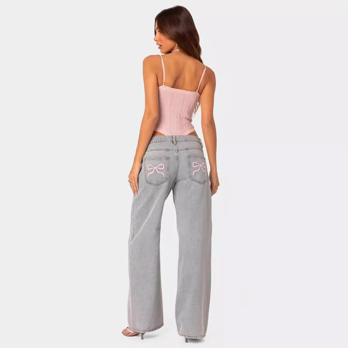 Bohemian Dream Relaxed Fit Printed Jeans - VERSO 